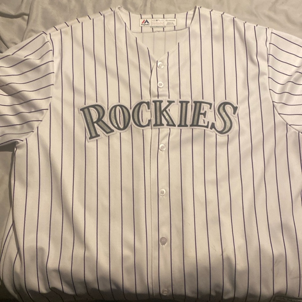 Rockies baseball jersey